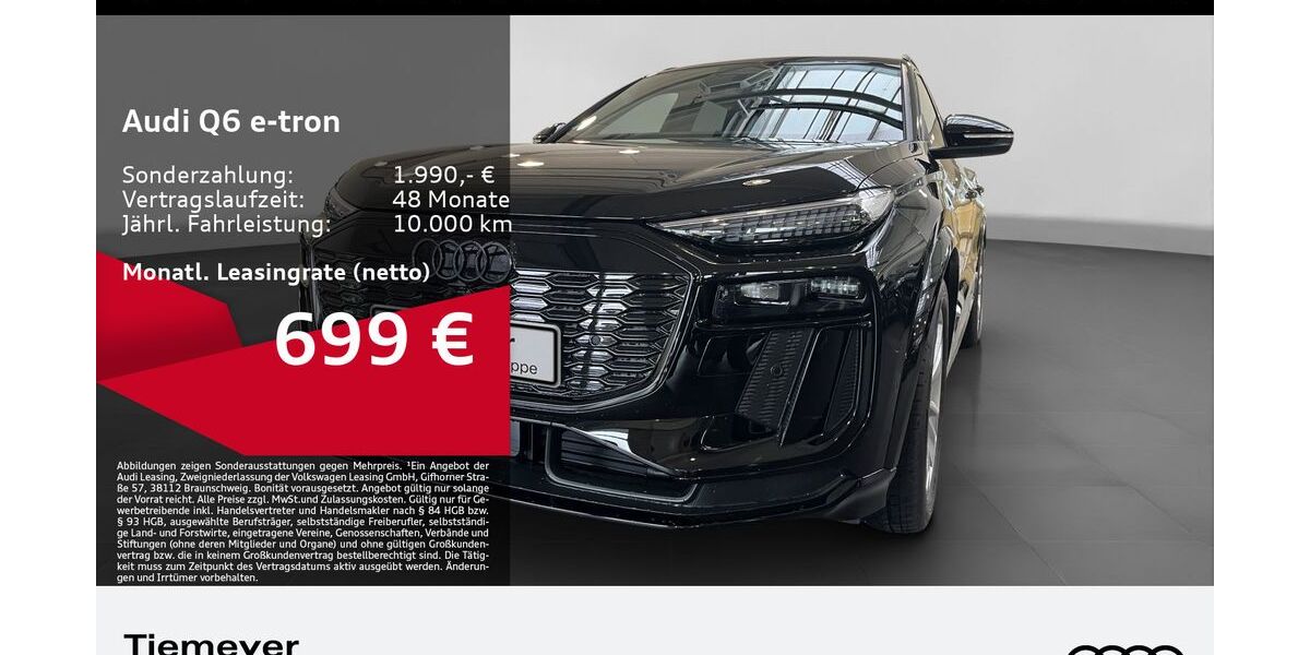 Audi Q6 e-tron 1.050 km 84.380 &euro; Dorsten 46284