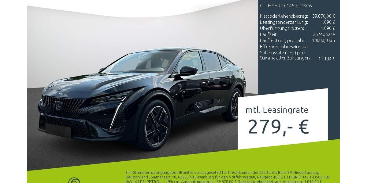 Peugeot 408 10.744 km 39.870 &euro; Dülmen 48249