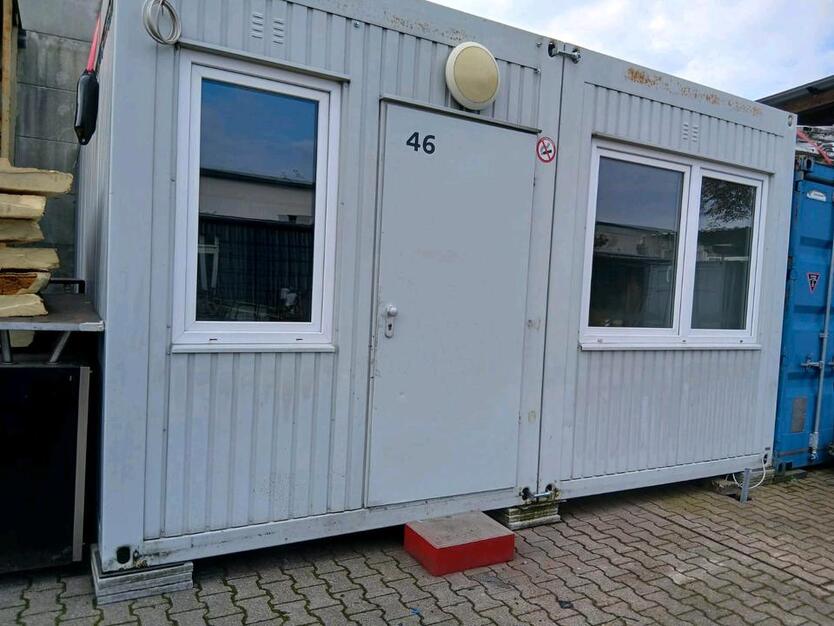 2 zusammenhängende BüroContainer Lagercontainer zu vermieten zimmer