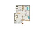 Etagenwohnung Bottrop - 3.5 Zimmer, 74 m&sup2;, 403&euro; | Angebot:26375761
