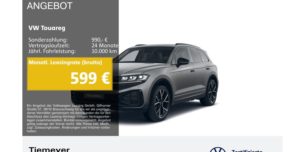 VW Touareg 20.366 km 72.260 &euro; Bochum 44892