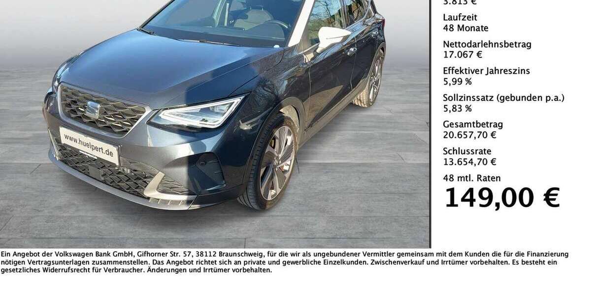 Seat Arona 44.989 km 20.880 &euro; Dortmund-Marten 44379