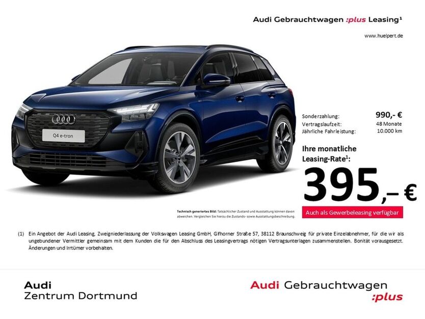 Audi Q4 e-tron 7.751 km 44.466 € Dortmund 44143