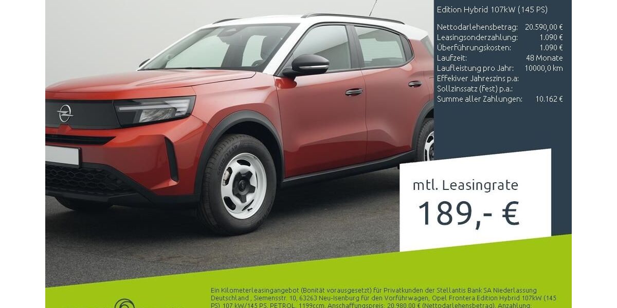 Opel Frontera 11.632 km 19.444 &euro; Dülmen 48249