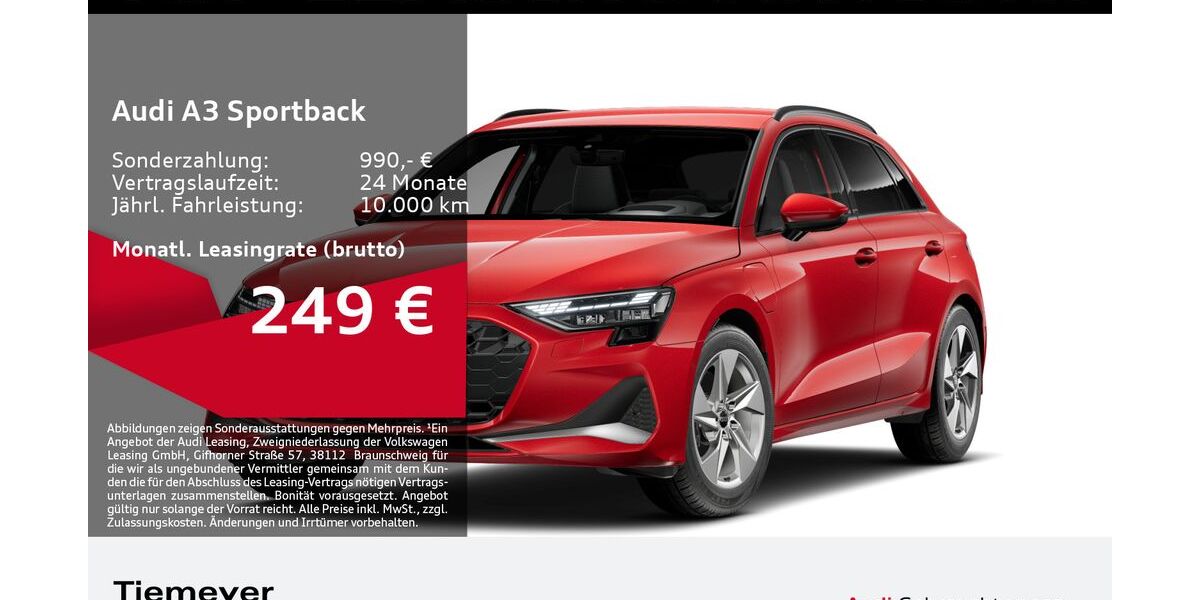 Audi A3 7.531 km 37.410 &euro; Bochum 44809