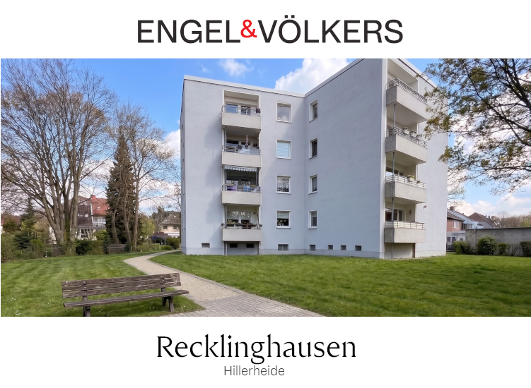 Etagenwohnung Recklinghausen Hillerheide - 3 Zimmer, 75 m&sup2;, 145.000&euro; | Angebot:26374701