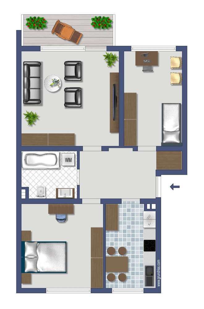 Wohnung zum Mieten in Datteln 690 € 73 m²