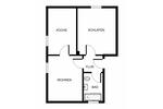 Erdgeschoßwohnung Gladbeck Brauck - 2.5 Zimmer, 44 m&sup2;, 383&euro; | Angebot:25679113
