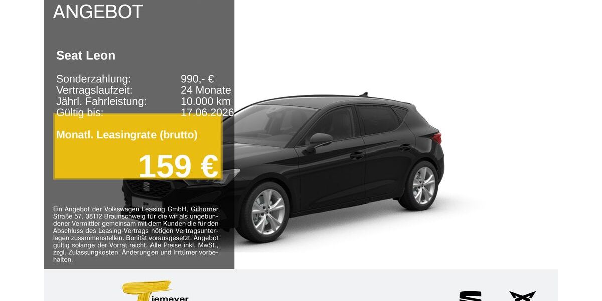 Seat Leon 20.329 km 26.850 &euro; Bochum 44809