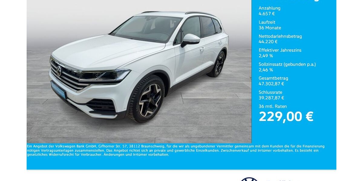 VW Touareg 25.813 km 48.411 &euro; Dortmund 44379