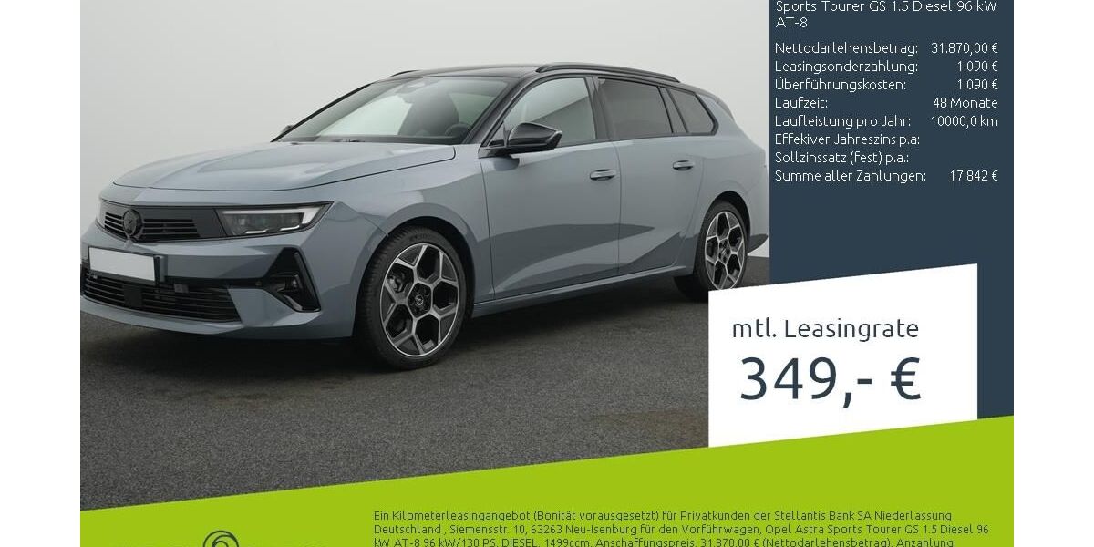 Opel Astra 12.882 km 31.870 &euro; Dülmen 48249