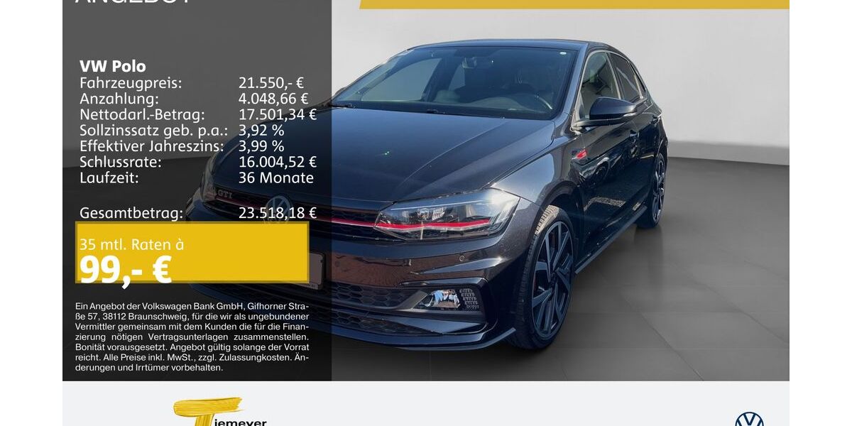 VW Polo 45.606 km 21.270 &euro; Recklinghausen 45663