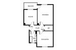 Etagenwohnung Gelsenkirchen Ückendorf - 2.5 Zimmer, 52 m&sup2;, 438&euro; | Angebot:26188373