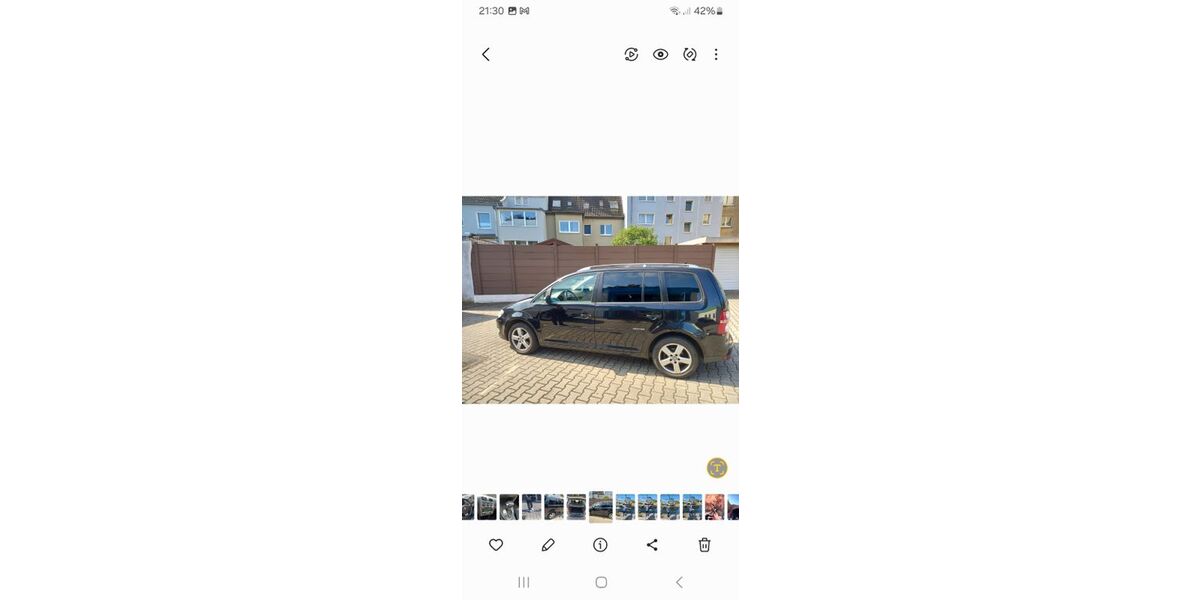 VW Touran 172.300 km 5.590 &euro; Witten 58452