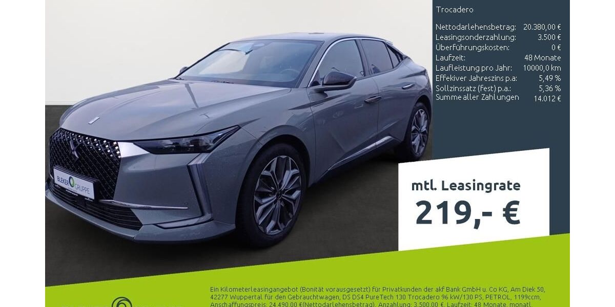 DS Automobiles DS4 15.500 km 19.660 &euro; Dülmen 48249