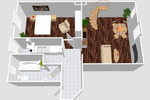 3Raum Maisonette (VIDEO-Link) Mietwohnung Südostviertel Essen