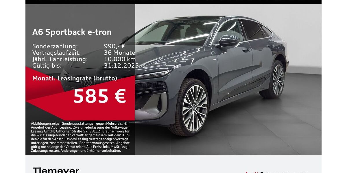 Audi A6 e-tron 13.005 km 73.330 € Bochum 44809