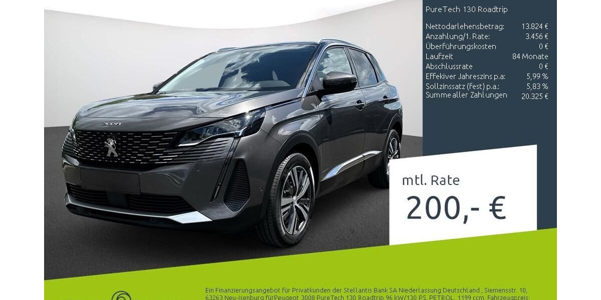 Peugeot 3008 35.670 km 17.280 &euro; Dülmen 48249