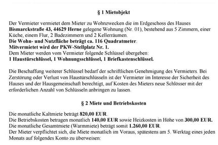 Wohnung Herne Baukau - 5 Zimmer, 116 m&sup2;, 220.000&euro; | Angebot:24789330