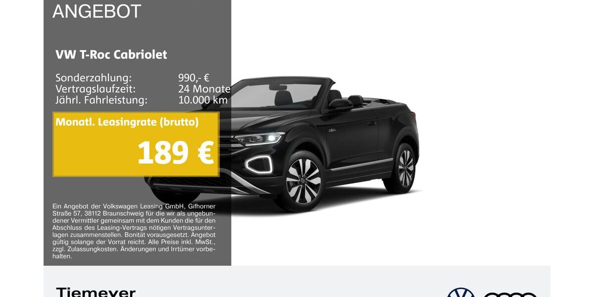 VW T-Roc 6.455 km 24.640 &euro; Gelsenkirchen 45894
