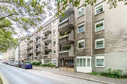 Nur mit WBS - 1-Zimmer - Küche - Aufzug - frisch renoviert 1 zimmer