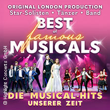 Best of famous Musicals - Die Musical-Hits unserer Zeit 19.03.2026 RuhrCongress Bochum