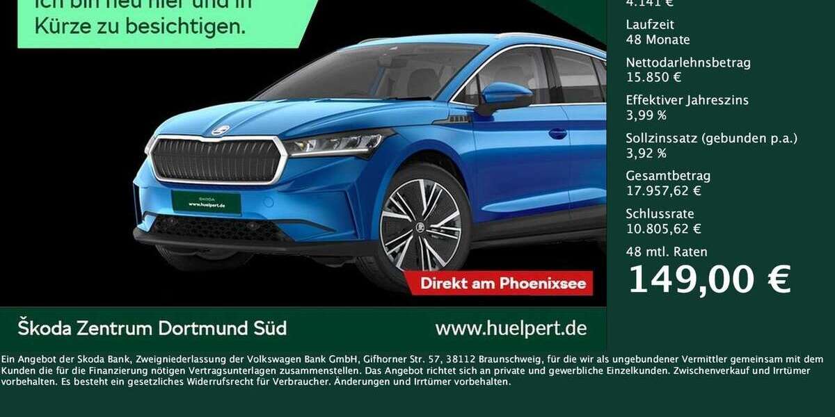 Skoda Scala 11.398 km 19.991 &euro; Dortmund 44269