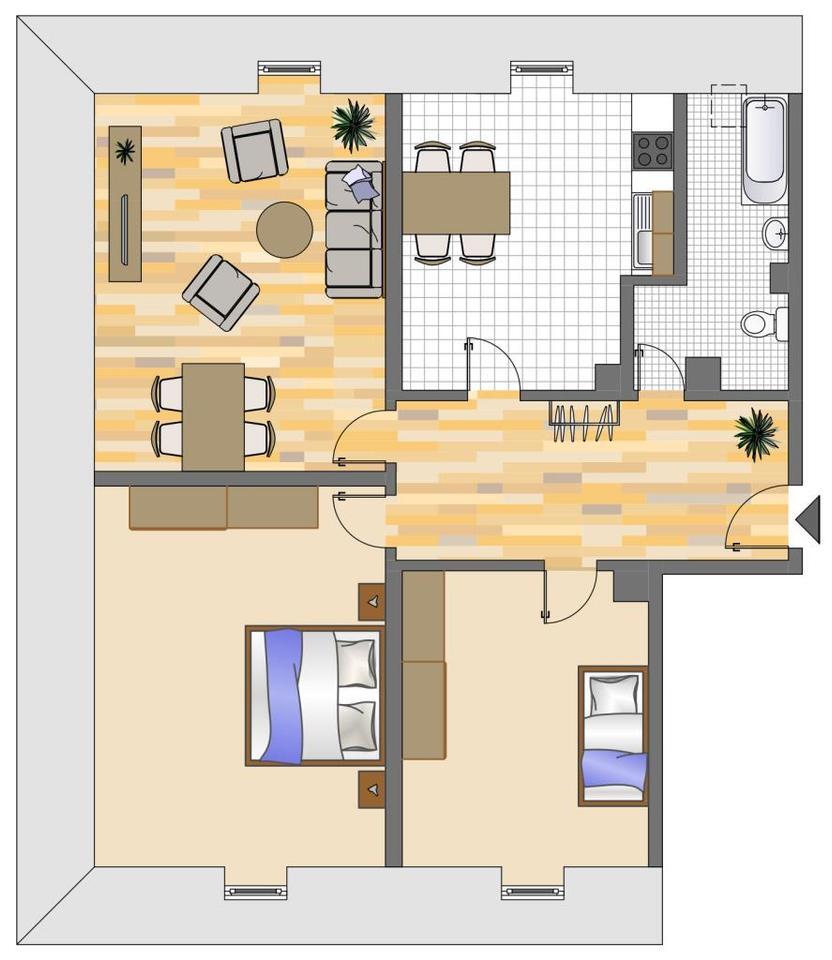 3-Zimmer-Wohnung in Dortmund Innenstadt-West (+ 300 EUR Gutschein bei Anmietung zum 16.10.25) zimmer
