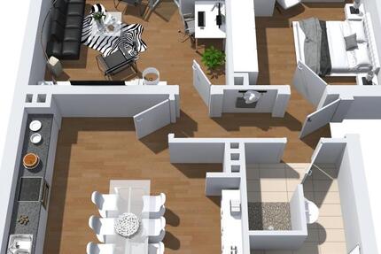 Wohnung Herne Sodingen - 3 Zimmer, 59 m&sup2;, 469&euro; | Angebot:25377608