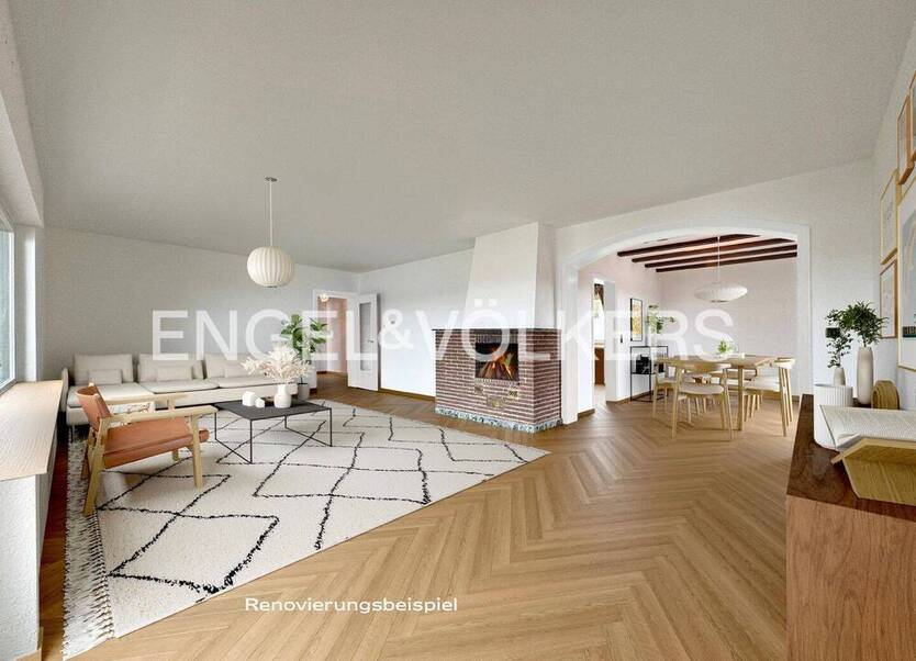 Freie 4-Zimmer-Wohnung mit Fernblick auf die Skyline Frankfurts!