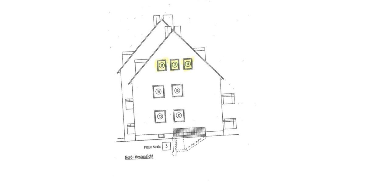 Dachgeschoßwohnung Castrop-Rauxel Rauxel - 3 Zimmer, 51 m&sup2;, 94.900&euro; | Angebot:27624234