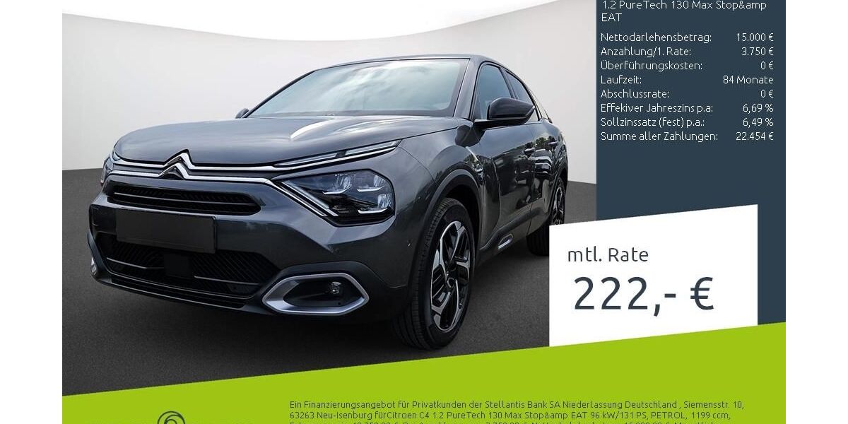 Citroen C4 20.215 km 18.889 &euro; Dülmen 48249