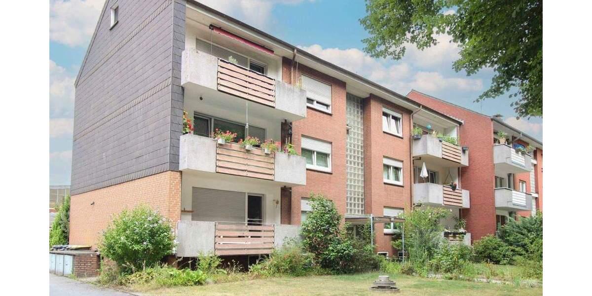 Gepflegte 3-Zi.-ETW mit Garage und Balkon in guter Lage von Waltrop 3 zimmer