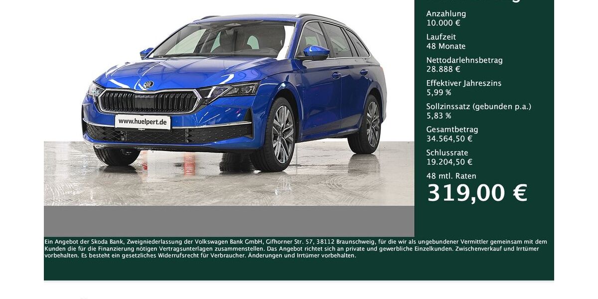 Skoda Octavia 4.466 km 38.888 &euro; Dortmund 44269