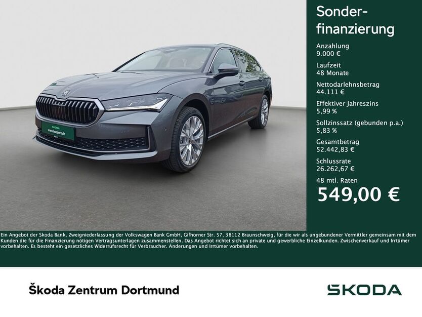 Skoda Superb 9.011 km 52.611 € Dortmund 44309