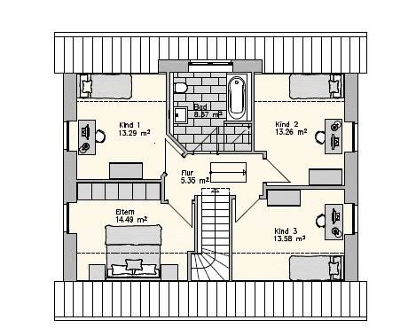 Einfamilienhaus Dülmen - 5 Zimmer, 131 m&sup2;, 395.360&euro; | Angebot:26674299
