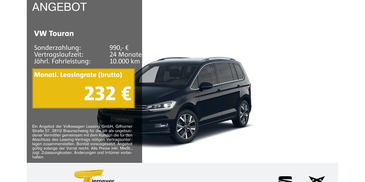 VW Touran 21.690 km 34.999 &euro; Gelsenkirchen OT Beckhausen 45899