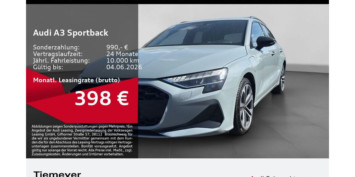 Audi A3 5.592 km 40.420 &euro; Dorsten 46284