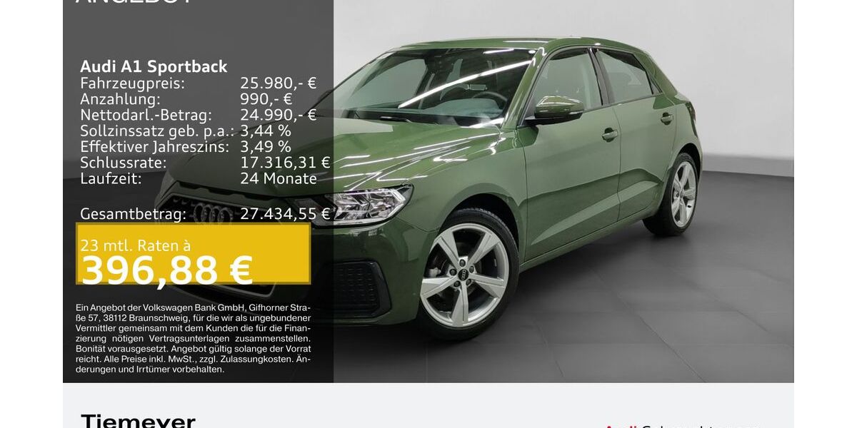 Audi A1 22.496 km 24.870 &euro; Bochum 44809