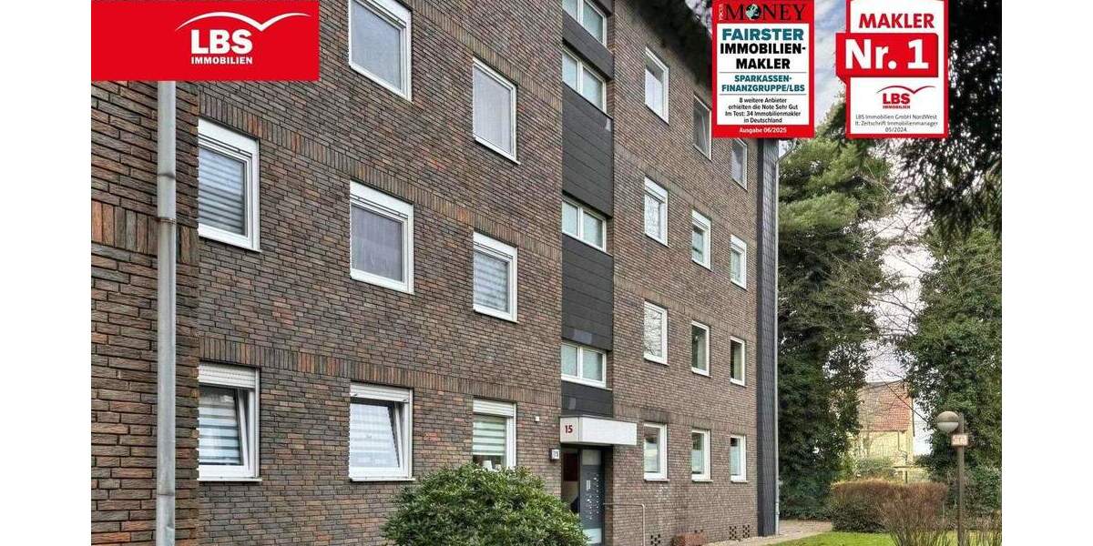 Etagenwohnung Oberhausen Sterkrade-Nord - 2 Zimmer, 51 m&sup2;, 129.000&euro; | Angebot:24992154