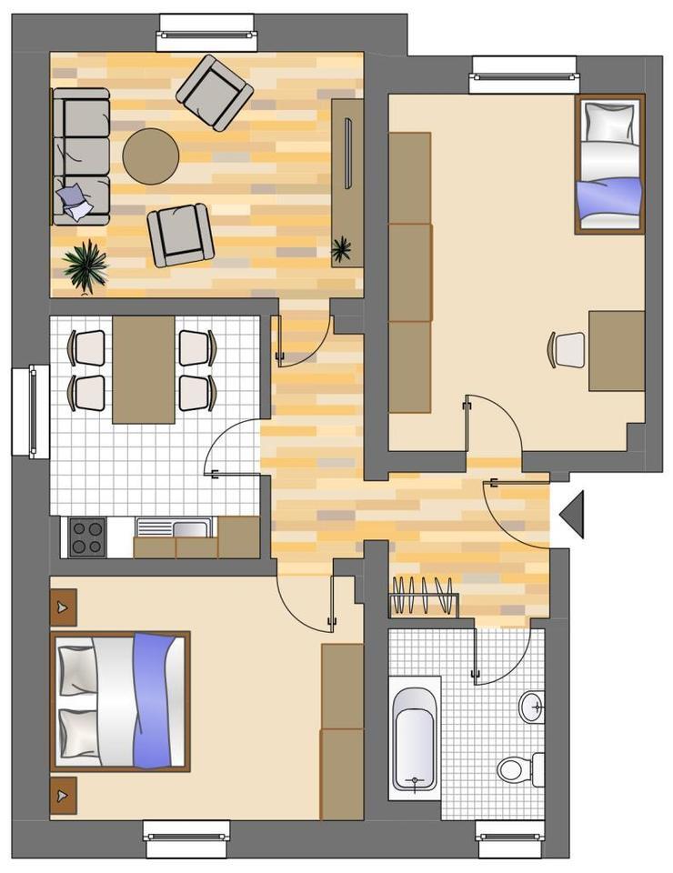 Demnächst frei! 3-Zimmer-Wohnung in Dortmund Bövinghausen