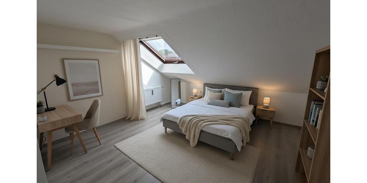 Dachgeschoßwohnung Dortmund Brackel - 2.5 Zimmer, 50 m&sup2;, 500&euro; | Angebot:24816915