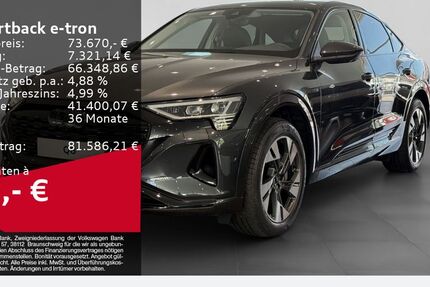 Audi Q8 e-tron 6.999 km 73.670 &euro; Bochum 44809
