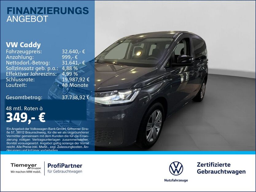 VW Caddy 10.312 km 32.640 € Recklinghausen 45663