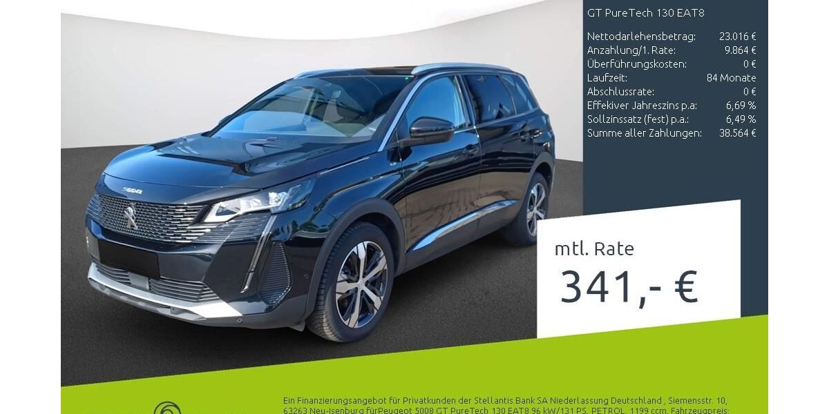 Peugeot 5008 12.810 km 31.840 &euro; Dülmen 48249
