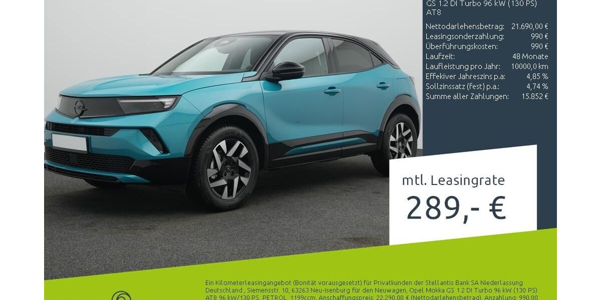 Opel Mokka 10.000 km 22.890 &euro; Dülmen 48249