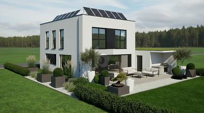 NEUBAU - FREISTEHEND, MASSIV UND MODERN - KFW 40 - Haus Essen Stadtbezirk VII | Angebot:27095331
