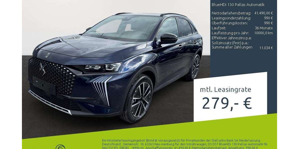 DS Automobiles DS 7 Crossback 7.960 km 41.490 &euro; Dülmen 48249