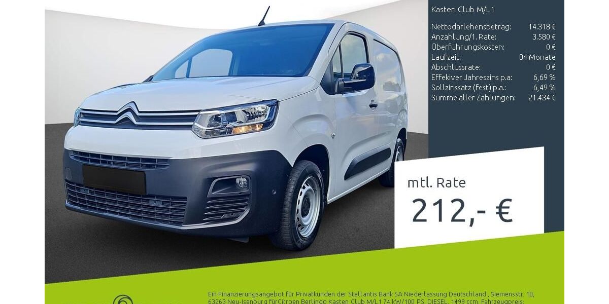 Citroen Berlingo 26.900 km 17.898 &euro; Dülmen 48249