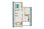 Dachgeschoßwohnung Lünen Brambauer - 3.5 Zimmer, 71 m&sup2;, 627&euro; | Angebot:25845033